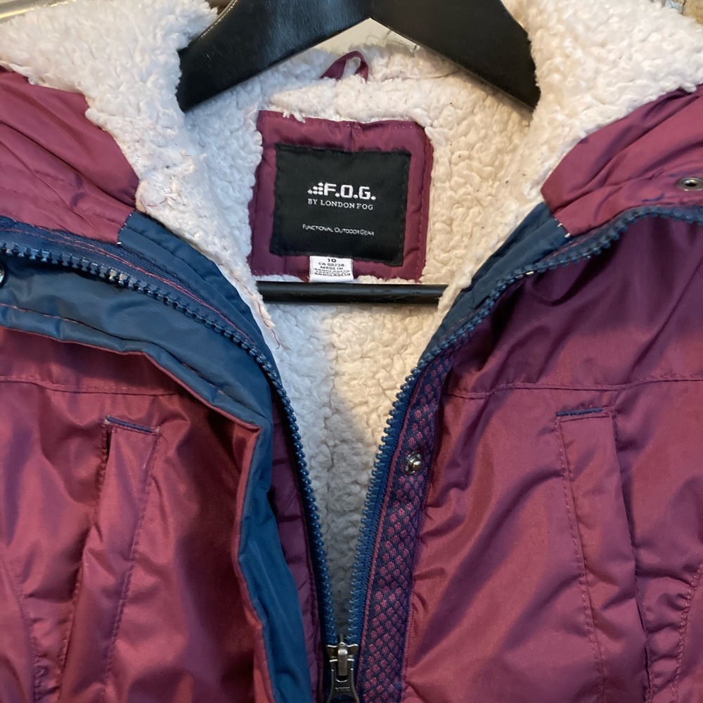 Girl winter jacket - Picture 3 of 5